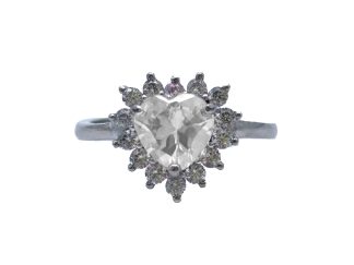 Anello Kate cuore argento