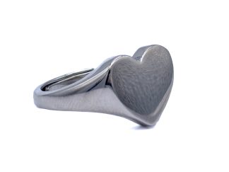 Anello cuore argento