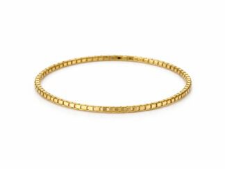 Anello catena veneziana oro giallo