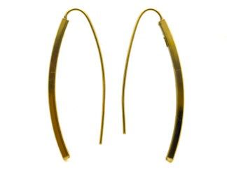 Orecchini amo dorato