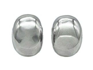 Orecchini bean argento