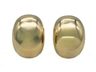 Orecchini bean dorato