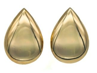 Orecchini goccia maxi dorato