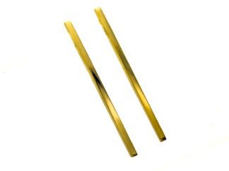 Orecchini stick dorato